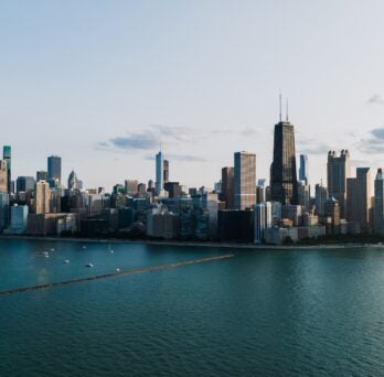 Chicago skyline
                  